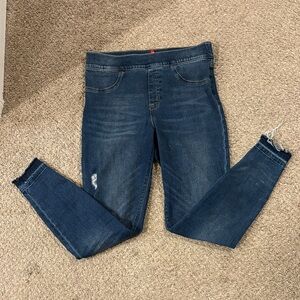 SPANX Dark Blue Skinny Jeans